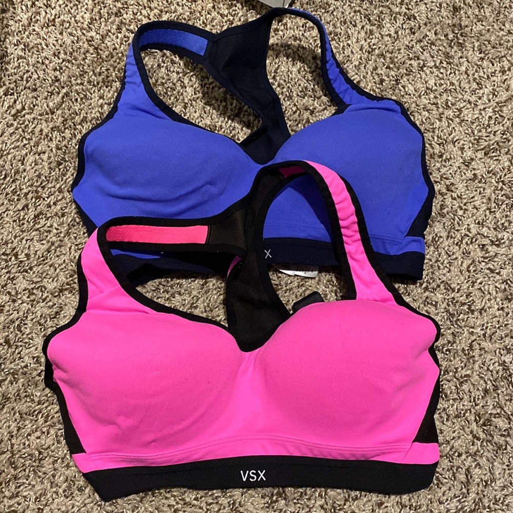 VS Sport Bra (VSX) in Pink and Blue